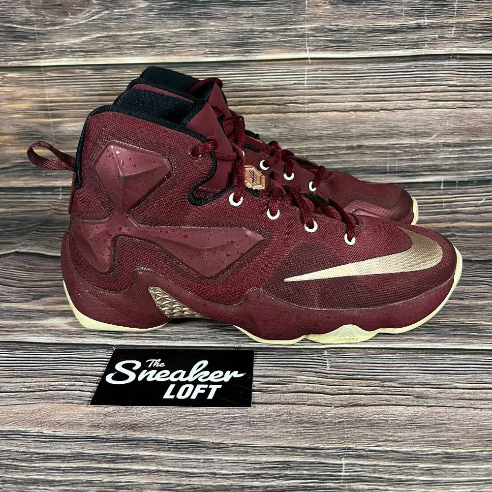 Nike LeBron 13 Metallic Red‎ Youth Basketball Shoes
